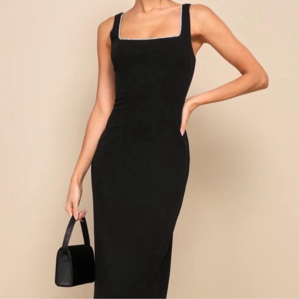 LuLu’s Black maxi Dress